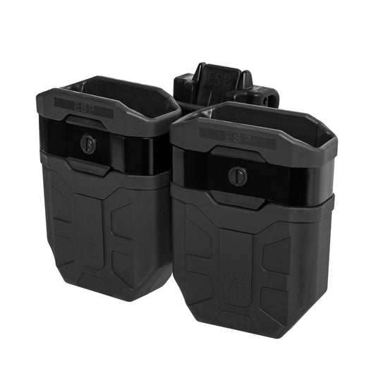 Podwójna ładownica obrotowa ESP z montażem UBC-08 na magazynki AK - Black