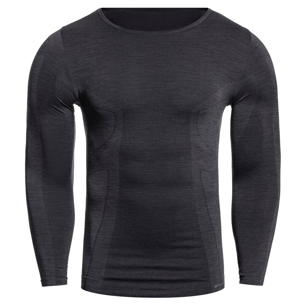 Koszulka termoaktywna Brubeck Comfort Wool - Grafitowa