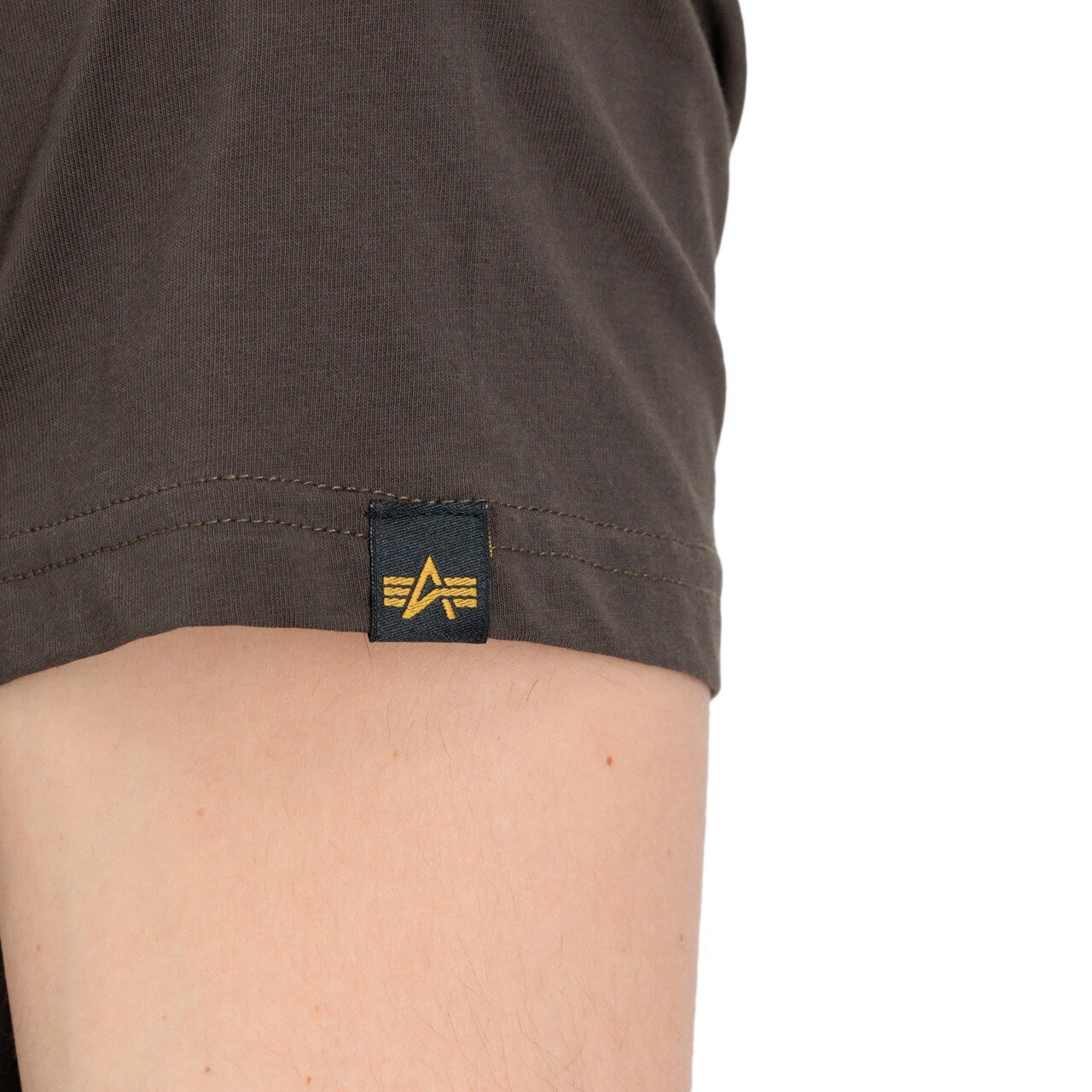 Koszulka T-shirt Alpha Industries Basic - Black/Olive