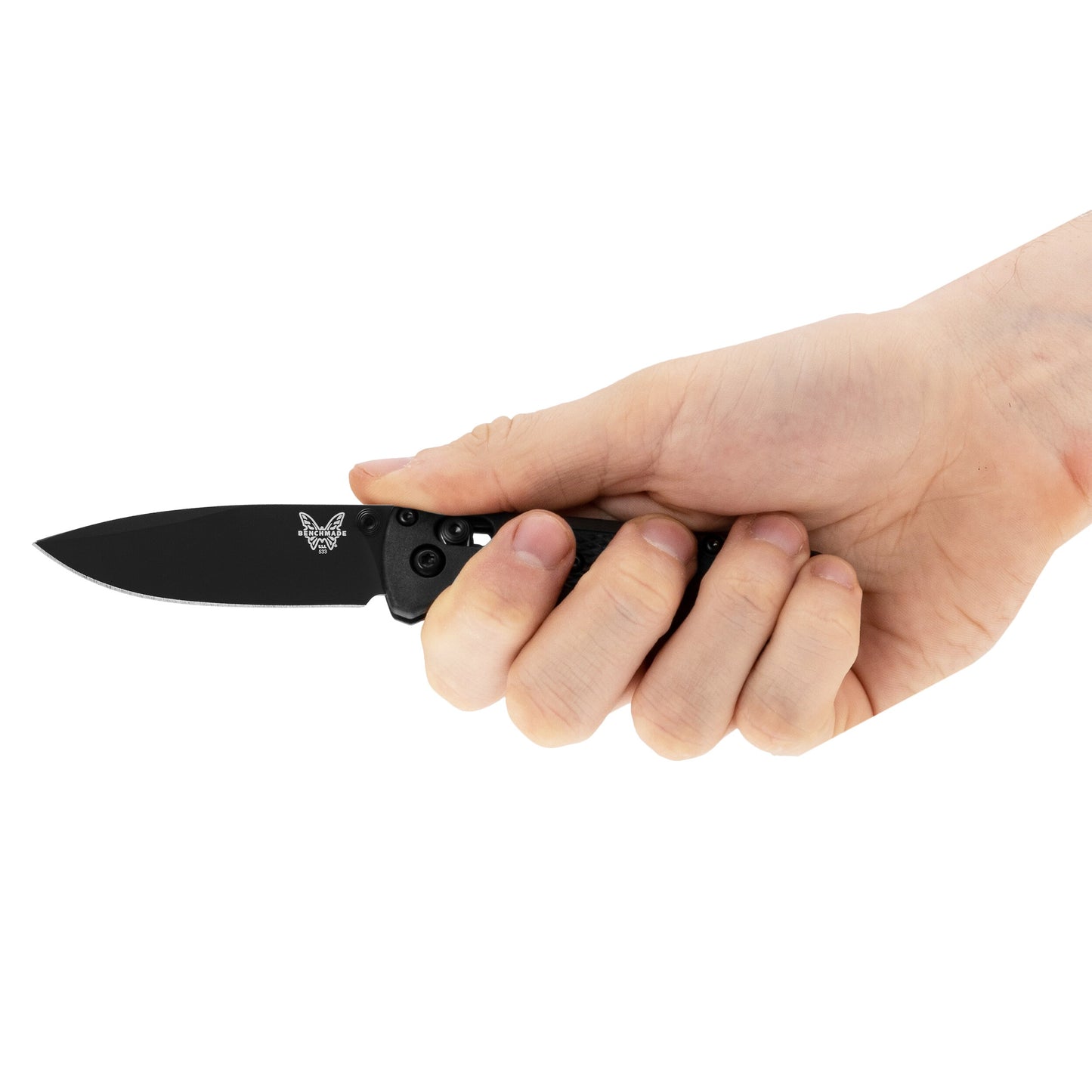 Nóż składany Benchmade Mini Bugout CPM-S30V - CF-Elite Black