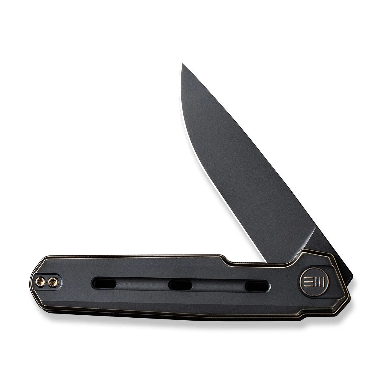 Nóż składany We Knife Navo - Bronze/Black