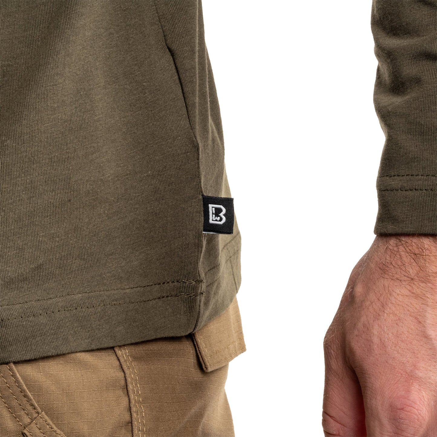 Koszulka Brandit Premium Long Sleeve Shirt - Olive