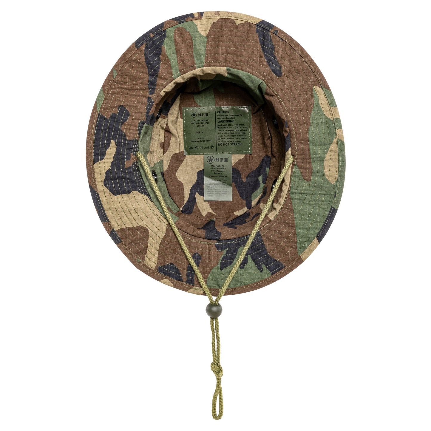 Kapelusz MFH US GI Bush Hat Boonie Rip-Stop - Woodland