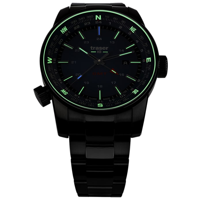 Zegarek Traser P68 Pathfinder GMT PSS - Green