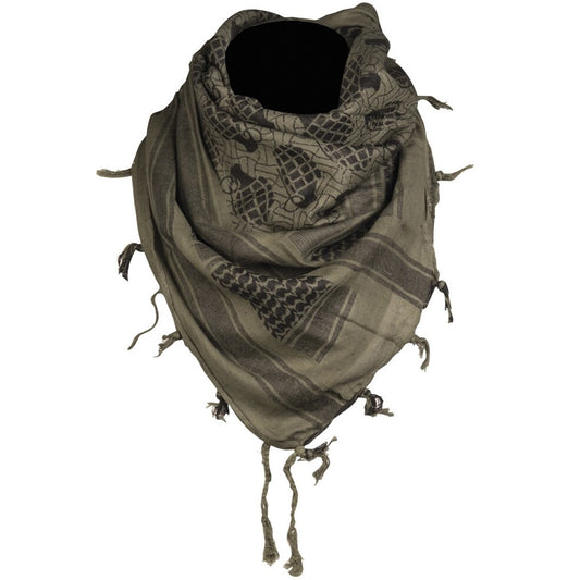 Arafatka chusta ochronna Mil-Tec Pineapple - Olive/Black