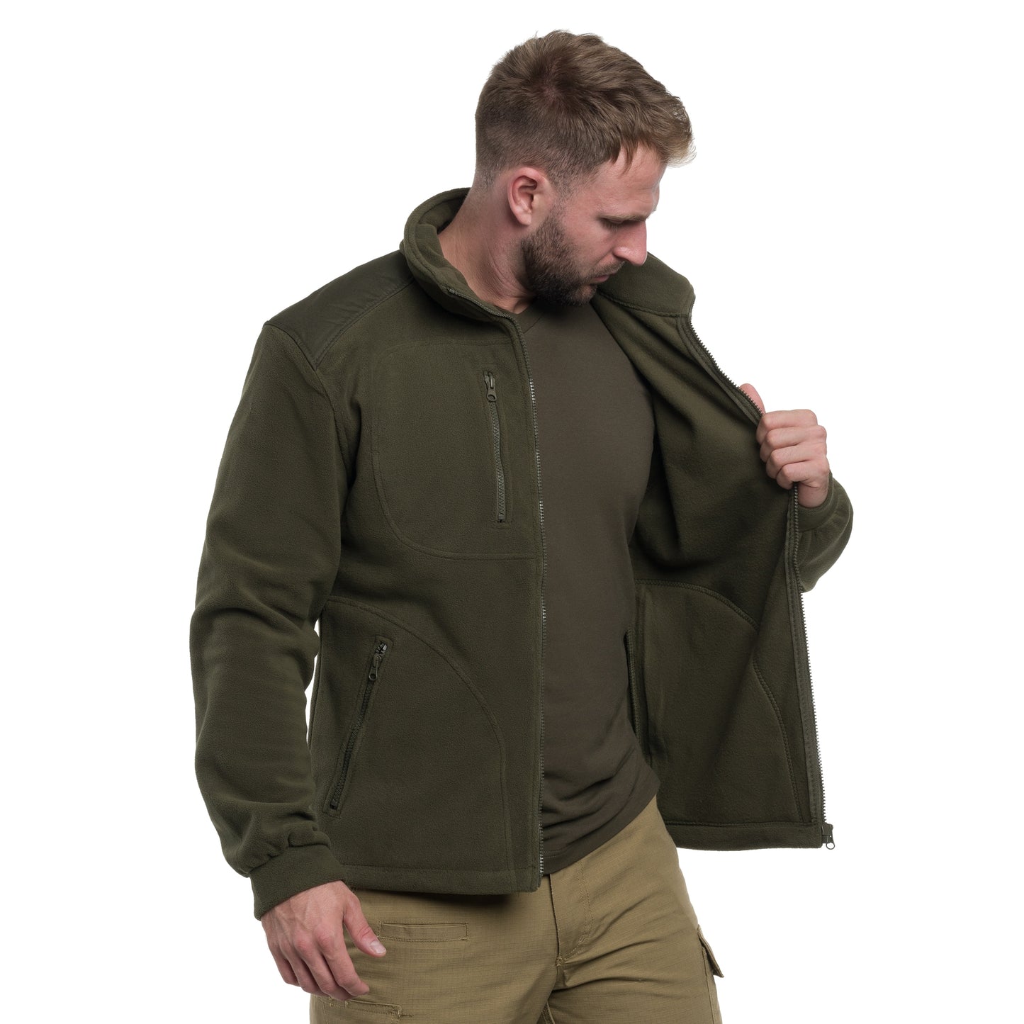 Polar wojskowy - Khaki