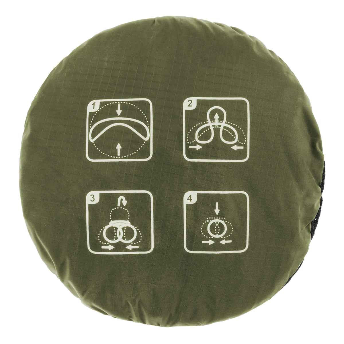 Miska turystyczna Mil-Tec składana 10l - olive