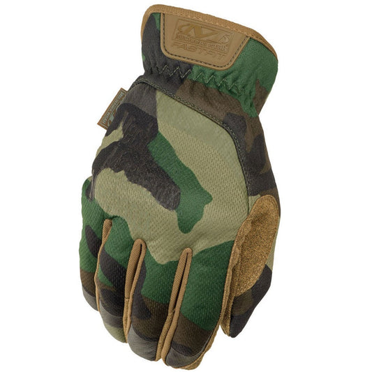 Rękawice taktyczne Mechanix Wear FastFit - Woodland Camo