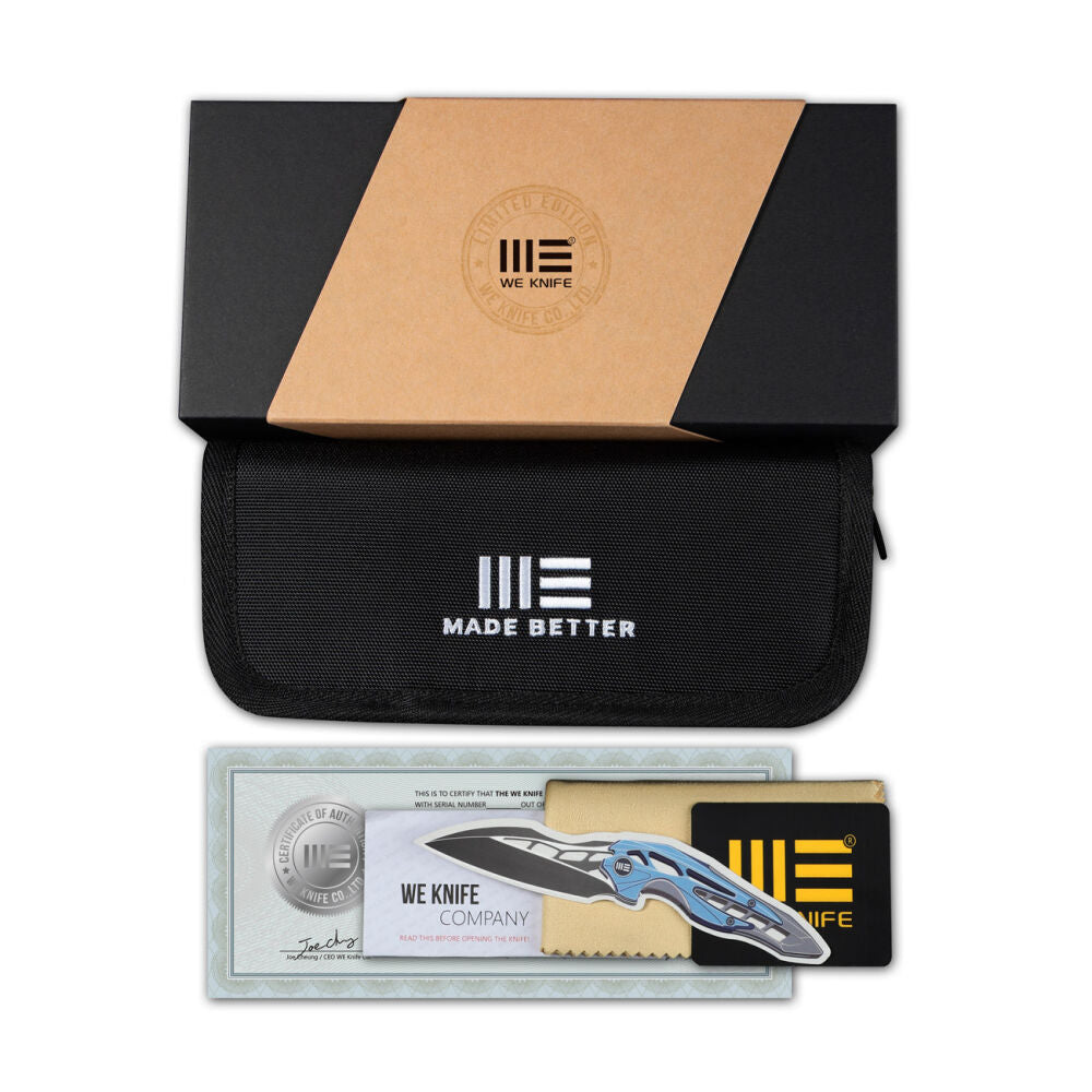 Nóż składany WE Knife Navo CPM-20CV Nebula Fat Carbon