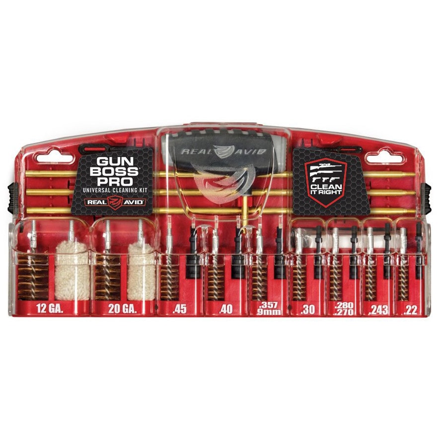 Zestaw do czyszczenia broni Real Avid Gun Boss Pro Universal Cleaning Kit AVGBPRO-U