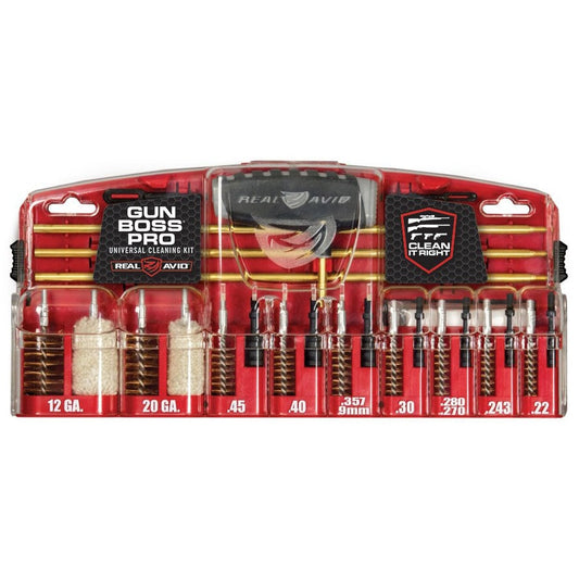Zestaw do czyszczenia broni Real Avid Gun Boss Pro Universal Cleaning Kit AVGBPRO-U
