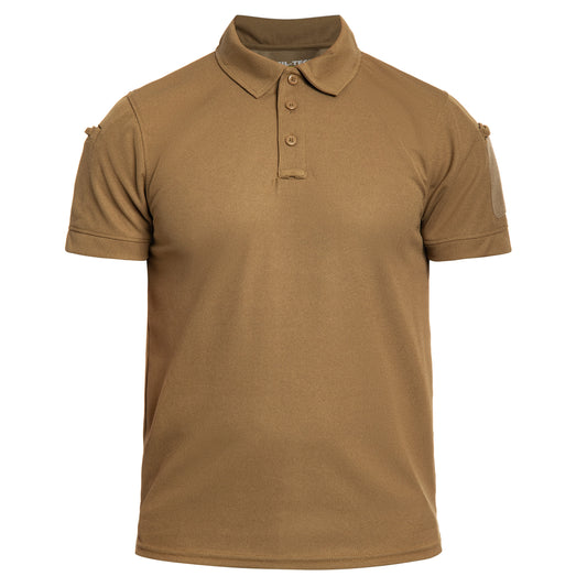 Koszulka polo Mil-Tec Tactical Quickdry - Coyote