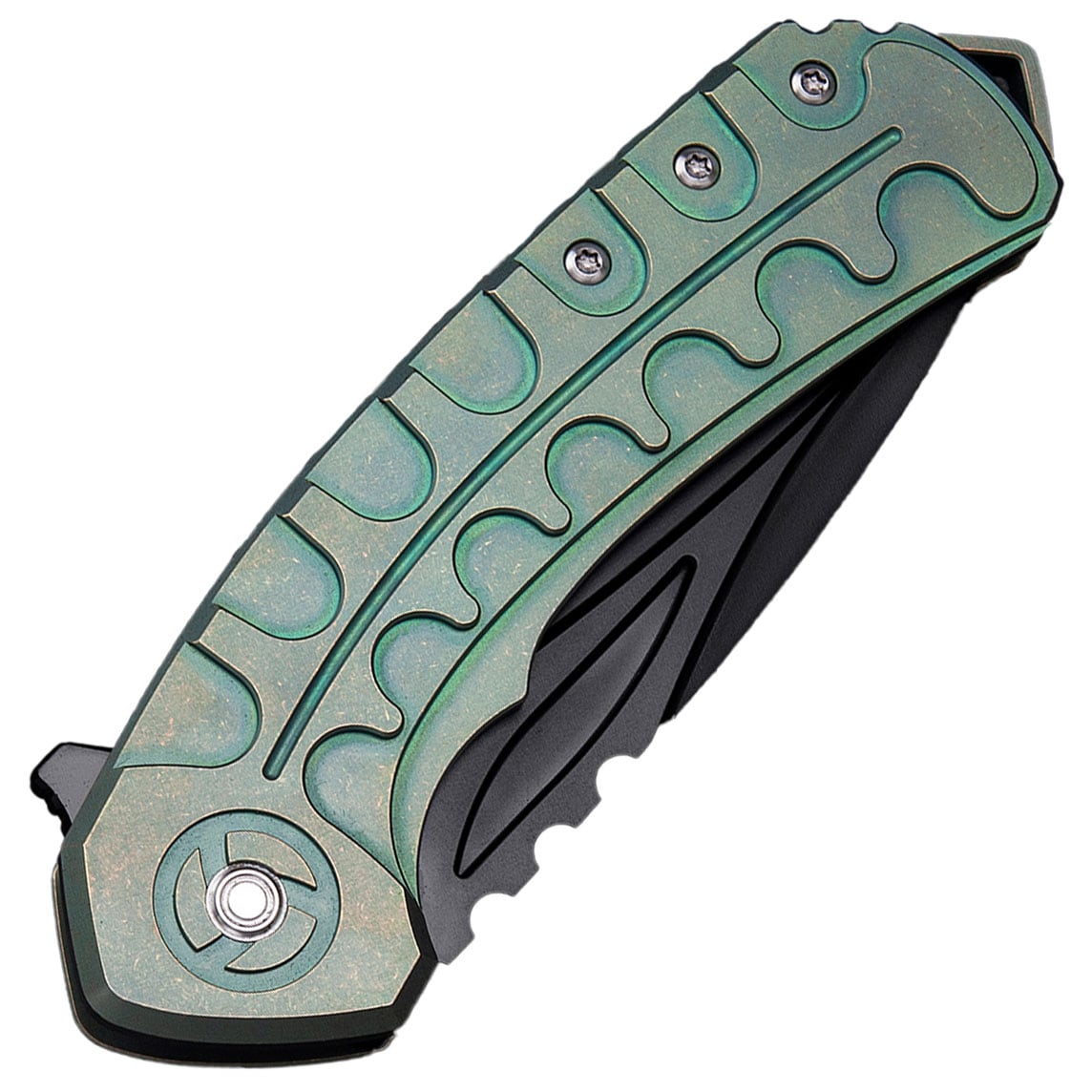 Nóż składany Bestech Knives Buwaya - Green