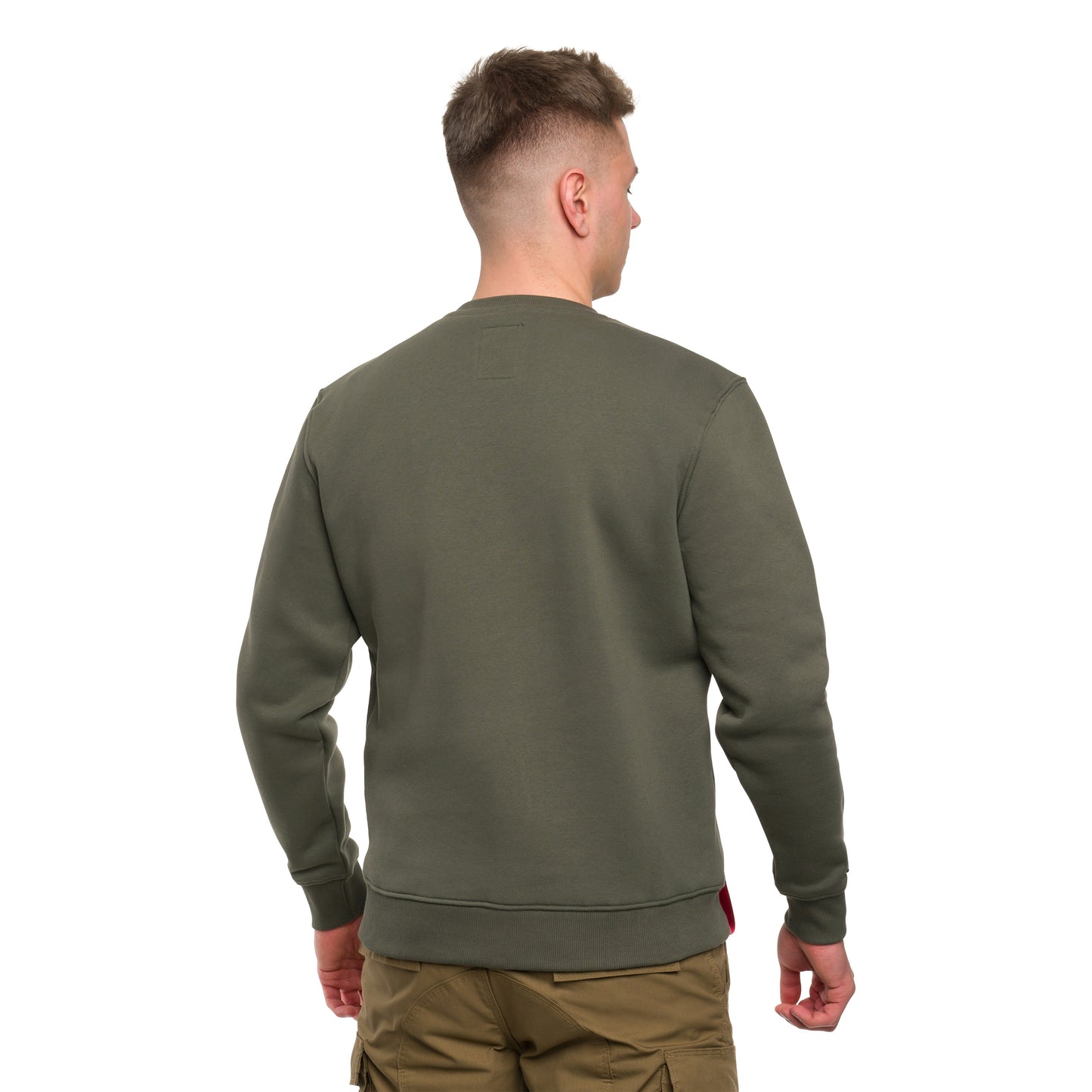 Bluza Alpha Industries Basic Sweater - Dark Olive