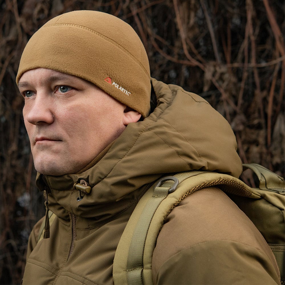 Czapka M-Tac Watch Cap Light Polartec - Coyote