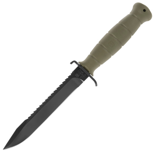Nóż wojskowy Glock FM81 Battle Field Green z piłą