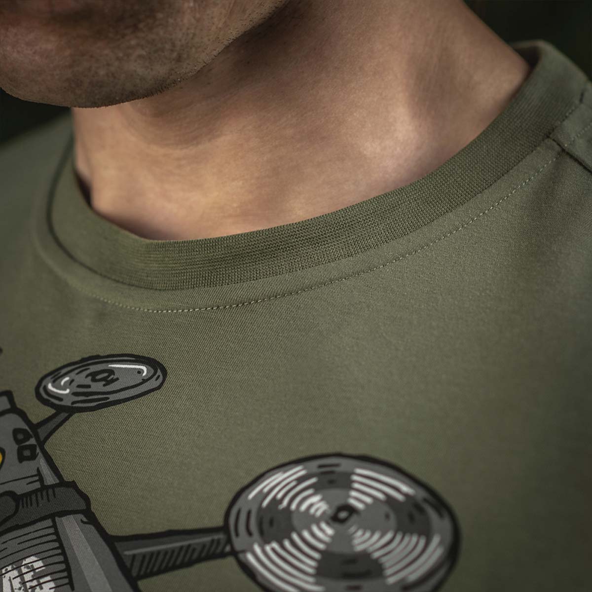 Koszulka T-shirt M-Tac Dron - Light Olive