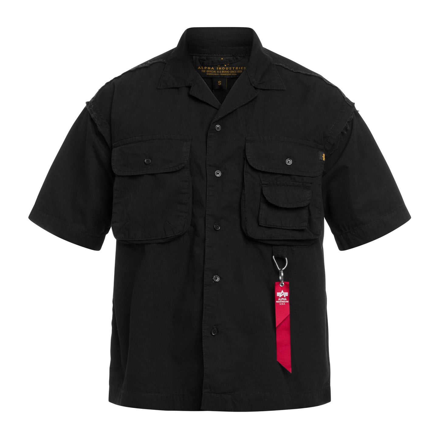 Koszula Alpha Industries Aloha Safari Short Sleeve - Black