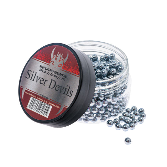 Śrut stalowy BB Silver Devils 4,5 mm 500 szt.