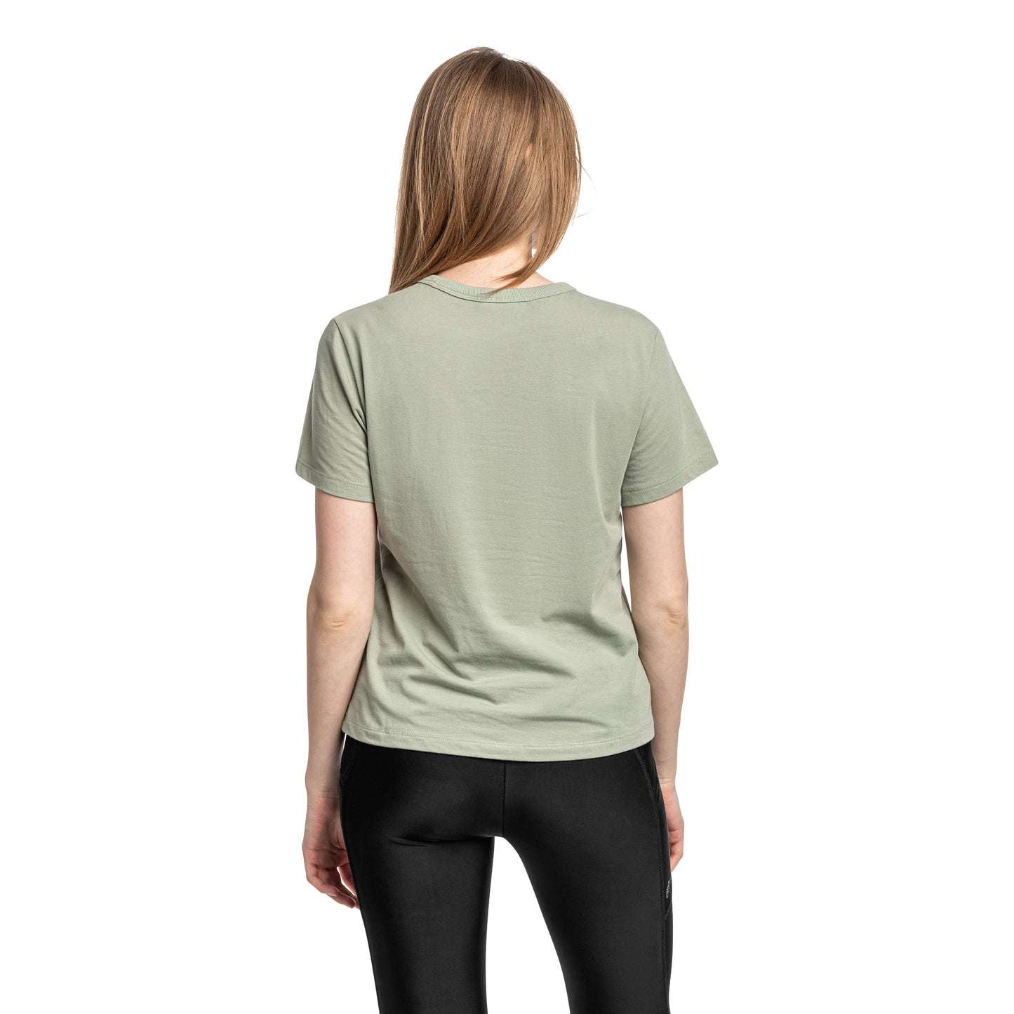 Koszulka T-shirt damska Columbia Sun Trek Short Sleeve II - Safari