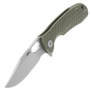 Nóż składany Honey Badger Clip-Point Medium 14C28N - Green