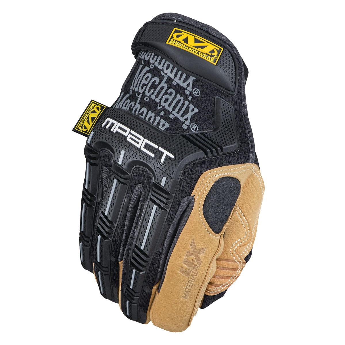 Rękawice taktyczne Mechanix Wear M-Pact Material 4X - Blk/Tan