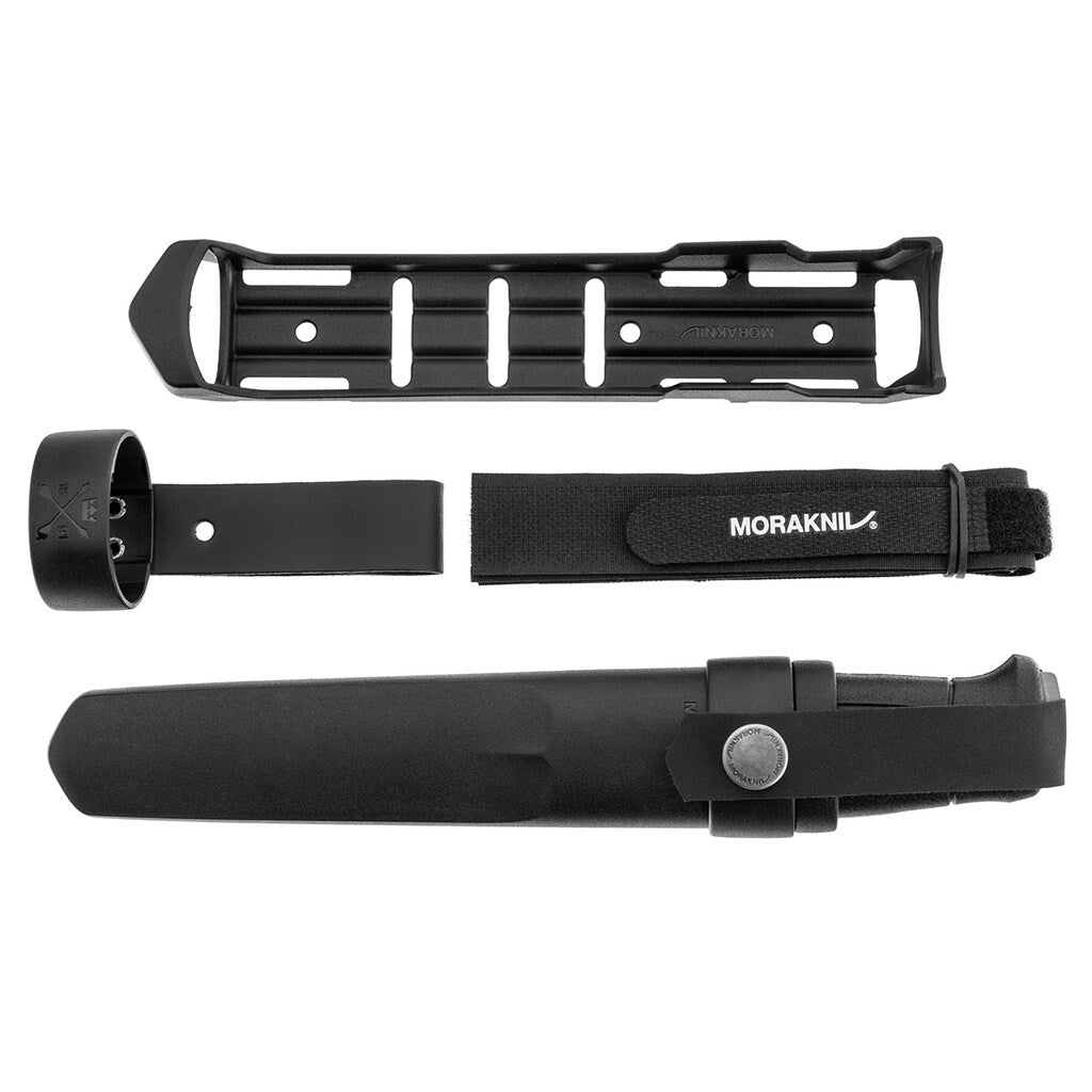 Nóż Mora Garberg stal nierdzewna Black - Multi-Mount