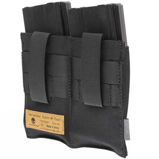 Podwójna ładownica Emerson Speed na magazynki M4/M16 - Black