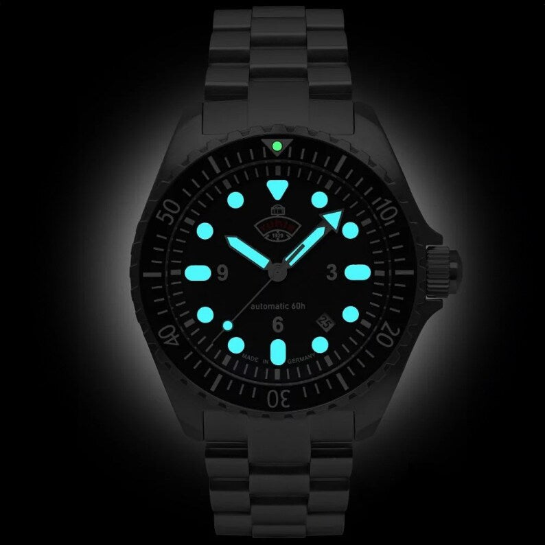 Zegarek Ruhla NVA Kommando Minentaucher Automatic Set Blue