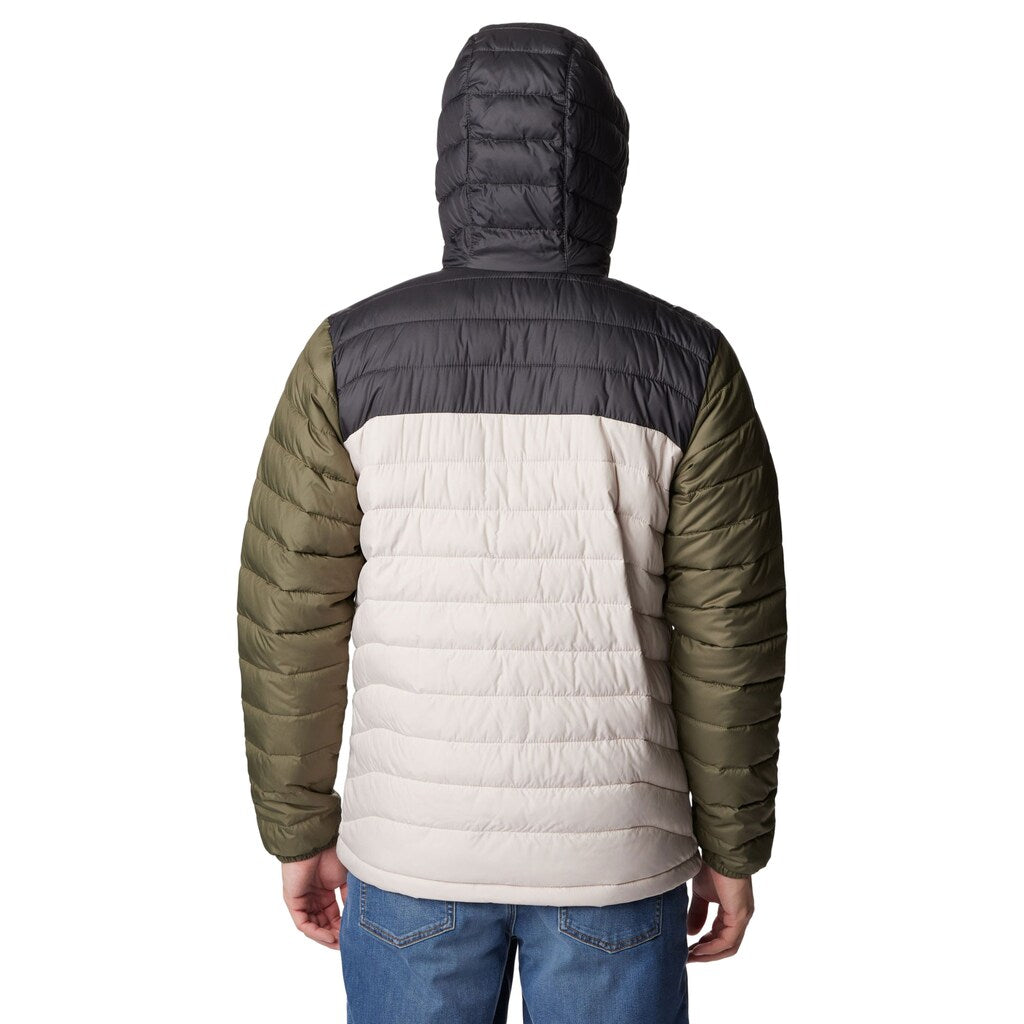 Kurtka Columbia Powder Lite Hooded Jacket - Dark Stone/Shark