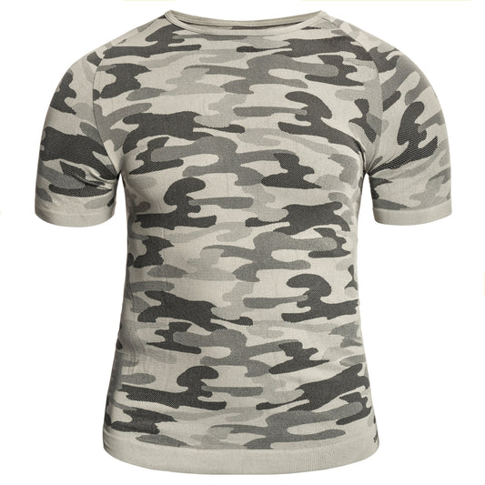 Koszulka termoaktywna z krótkim rękawem Sesto Senso Thermo Active - Desert Camo