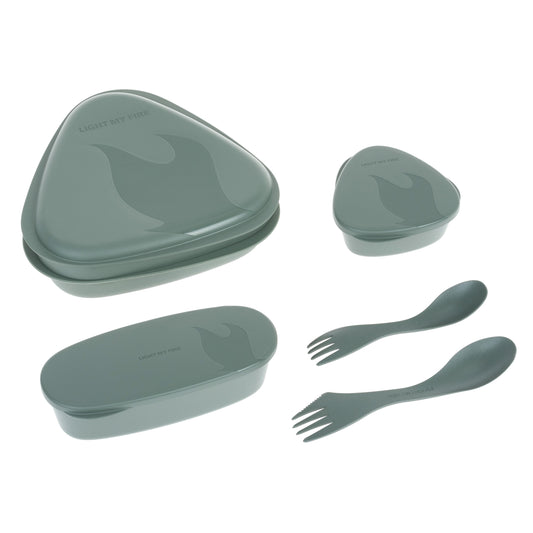 Zestaw naczyń Light My Fire LunchKit 2.0 - Sage Green