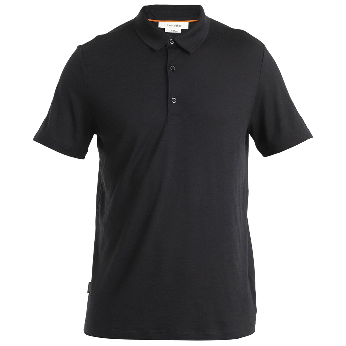 Koszulka polo Icebreaker Merino 150 Tech Lite - Black