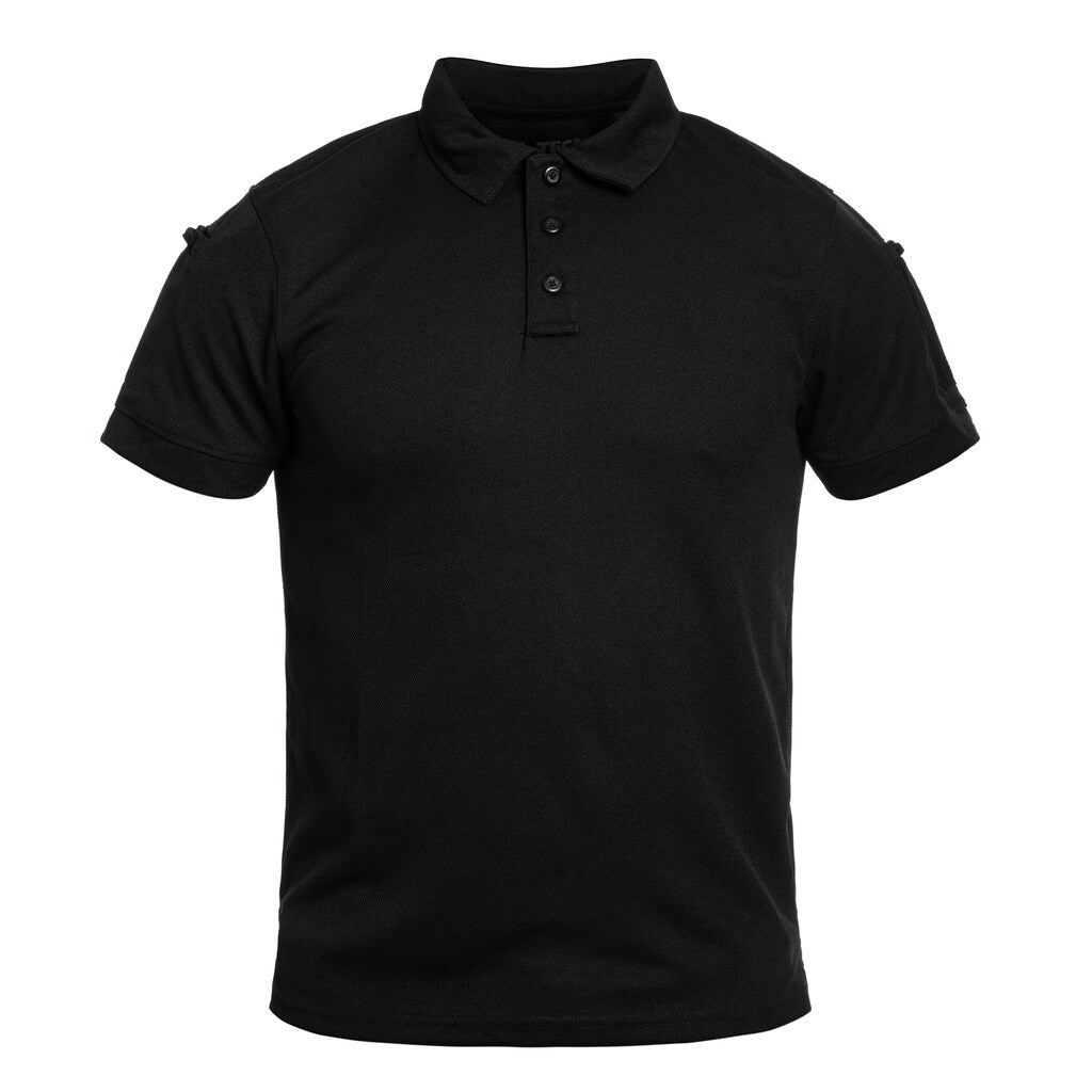 Koszulka polo Mil-Tec Tactical Quickdry - Black