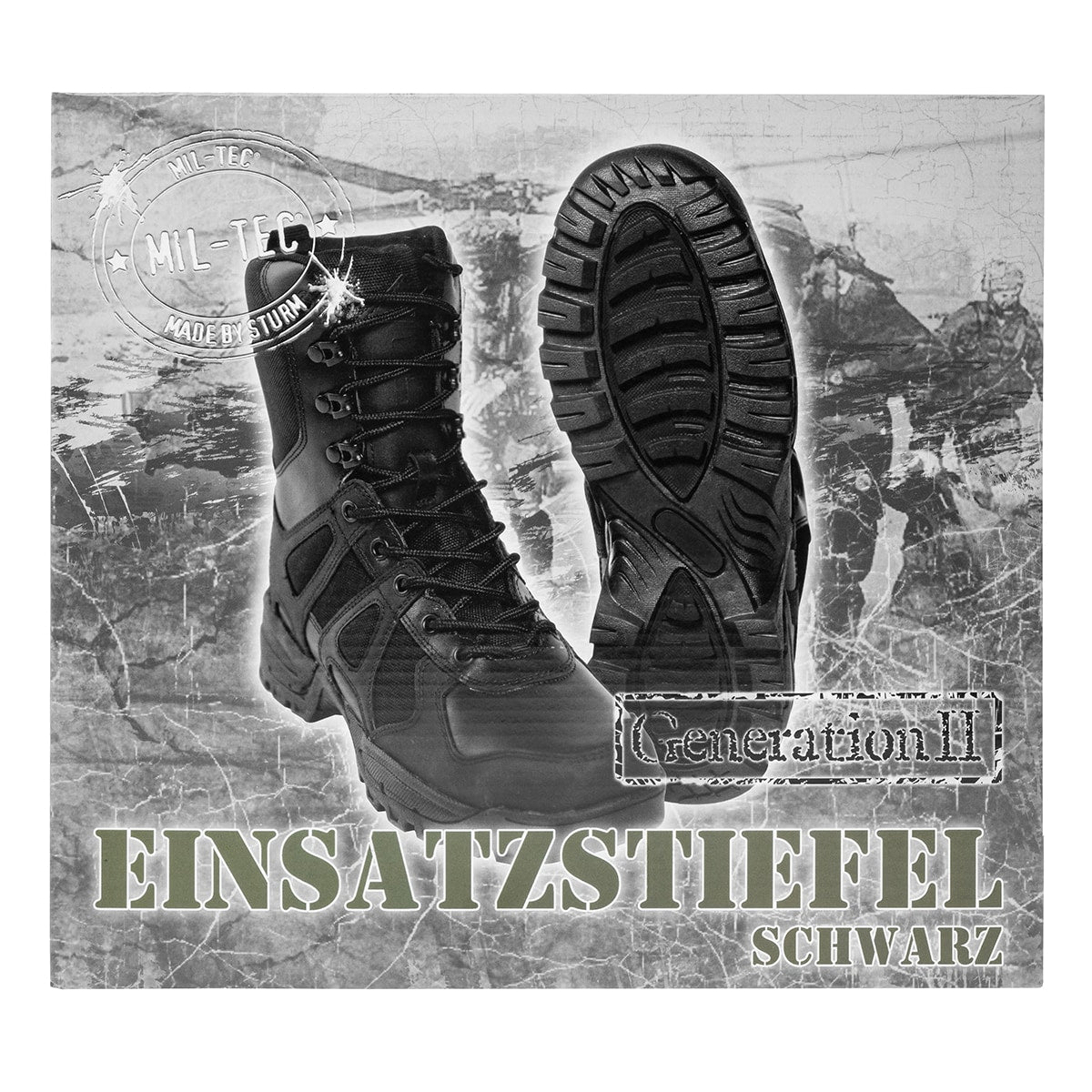 Buty Mil-Tec Combat Boots Gen. II - Black