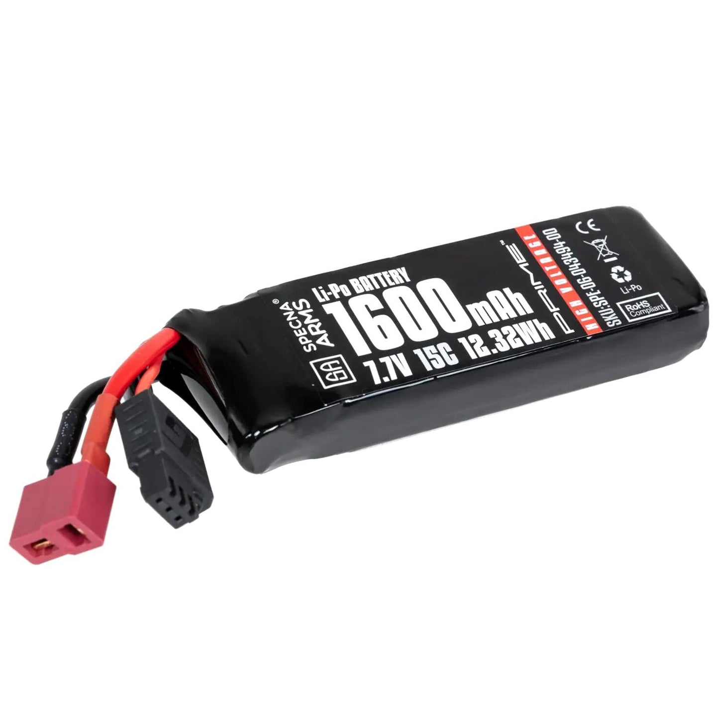 Akumulator ASG Specna Arms x Gens Ace Li-Po 7,7 V 1600 mAh G-Tech 15C - T-Deans