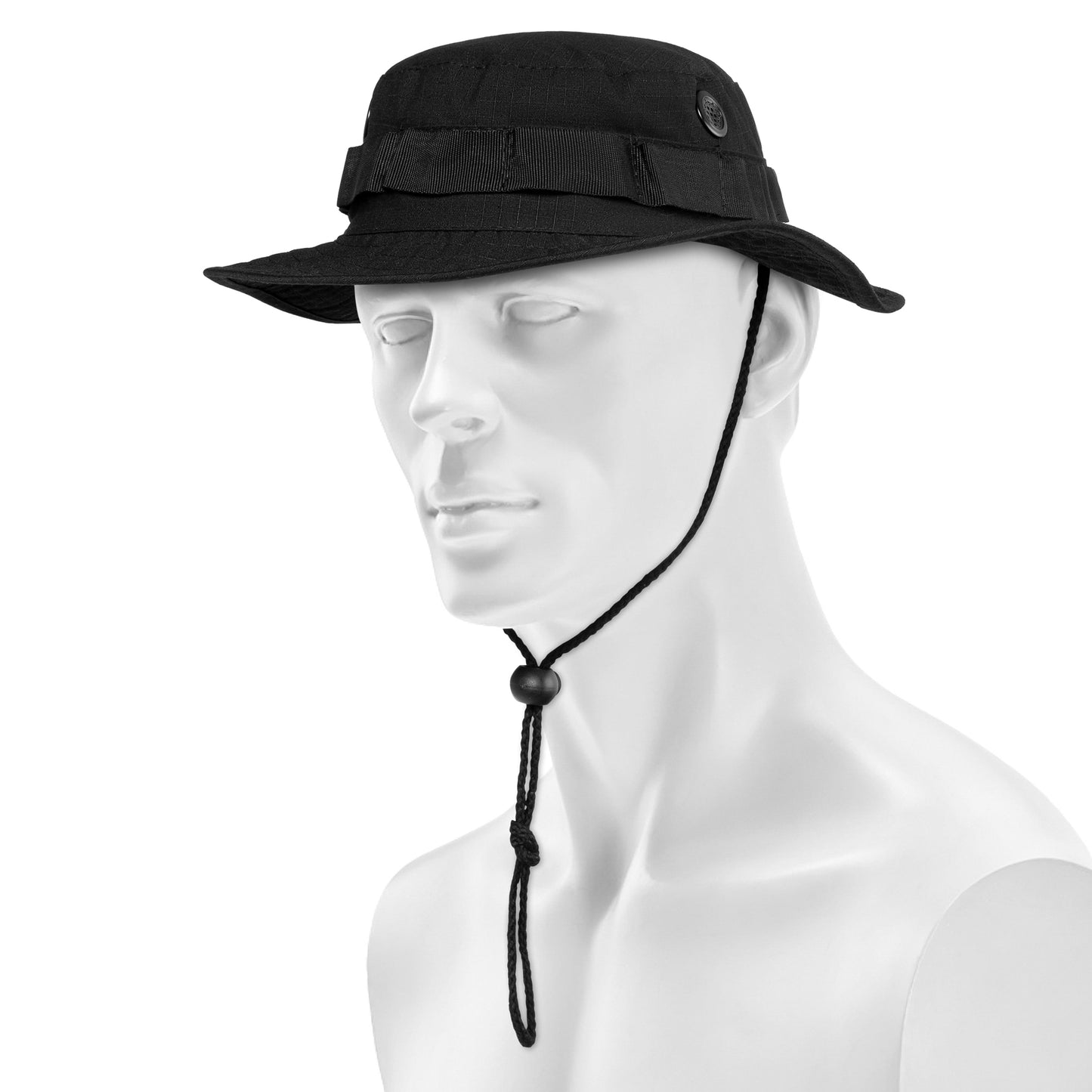 Kapelusz MFH US GI Bush Hat Boonie Rip-Stop - Black