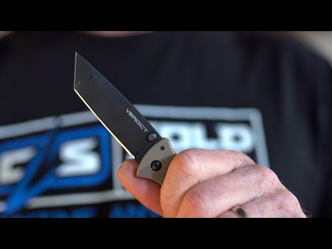 Nóż składany Cold Steel Verdict Spear-Point 4116SS - FDE