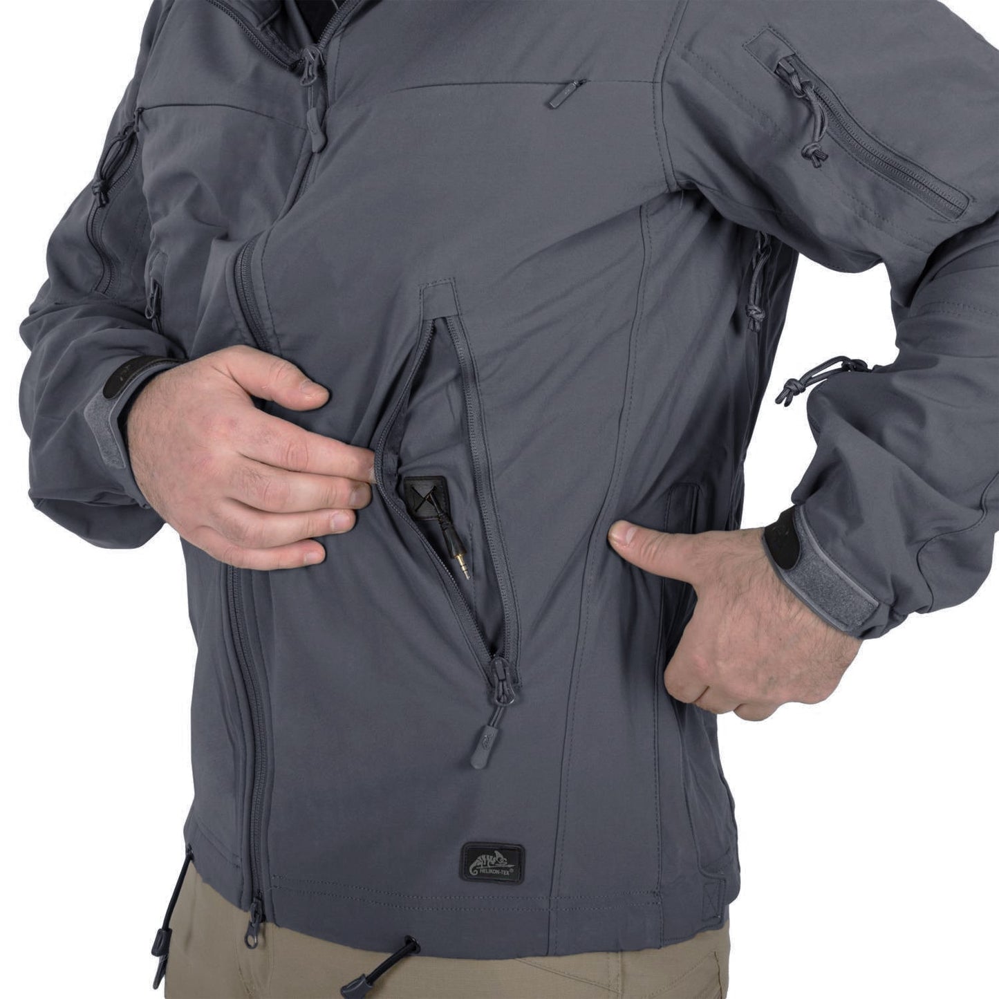 Kurtka Helikon Cougar Softshell Windblocker QSA HID - Shadow Grey