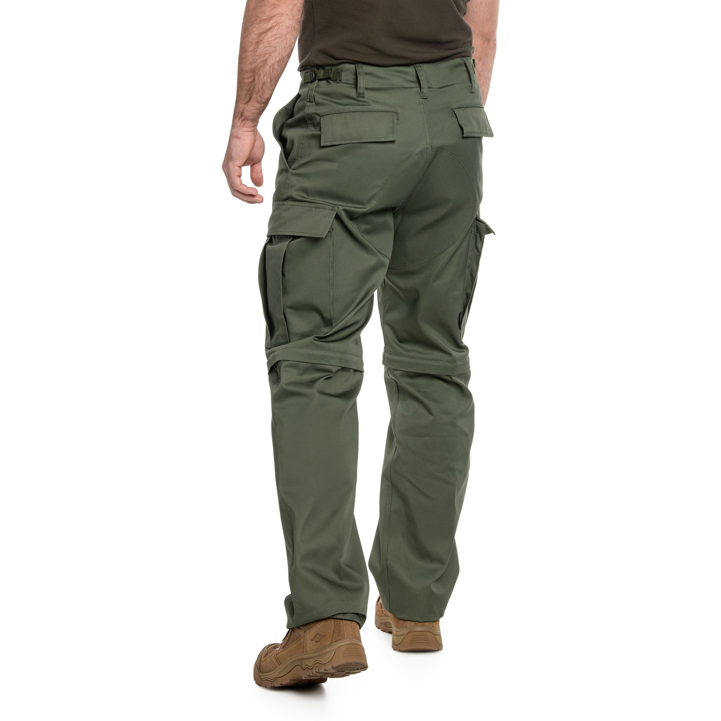 Spodnie trekkingowe 2w1 Mil-Tec BDU Zip-Off - Olive