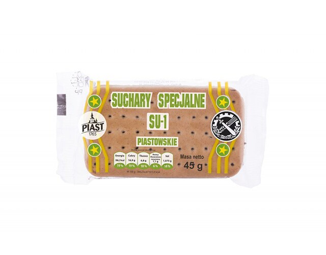 Suchary specjalne Piast SU-1 45 g