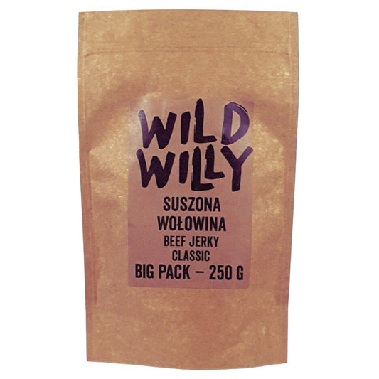 Suszona wołowina Wild Willy Beef Jerky Classic 250 g