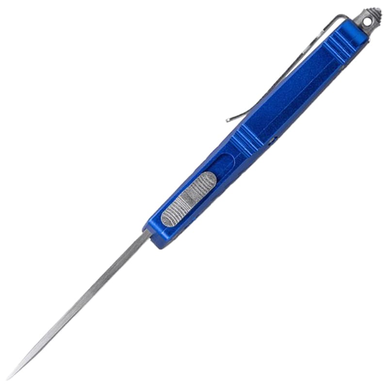 Nóż sprężynowy CobraTec OTF Small FS-X Blue D2