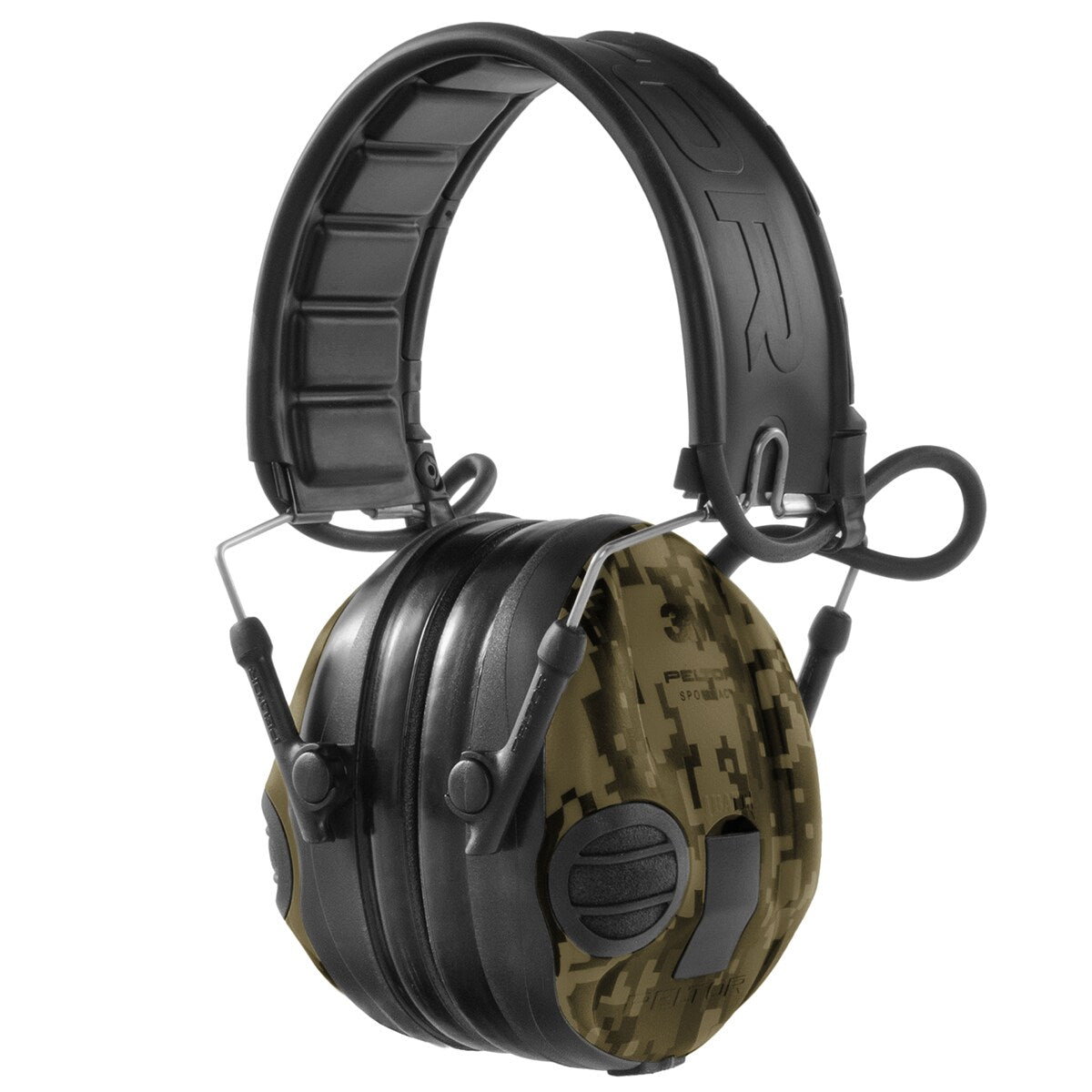 Ochronniki słuchu aktywne 3M Peltor SportTac - Camo