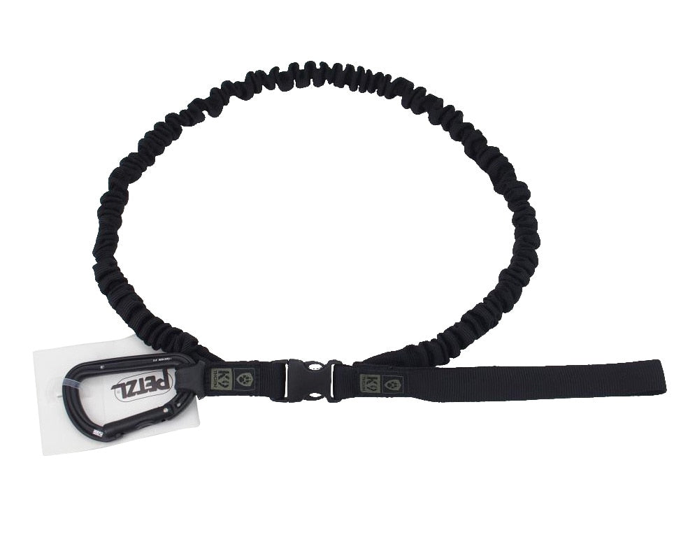 Smycz K9 Thorn Petzl z amortyzatorem Czarna - 272 cm