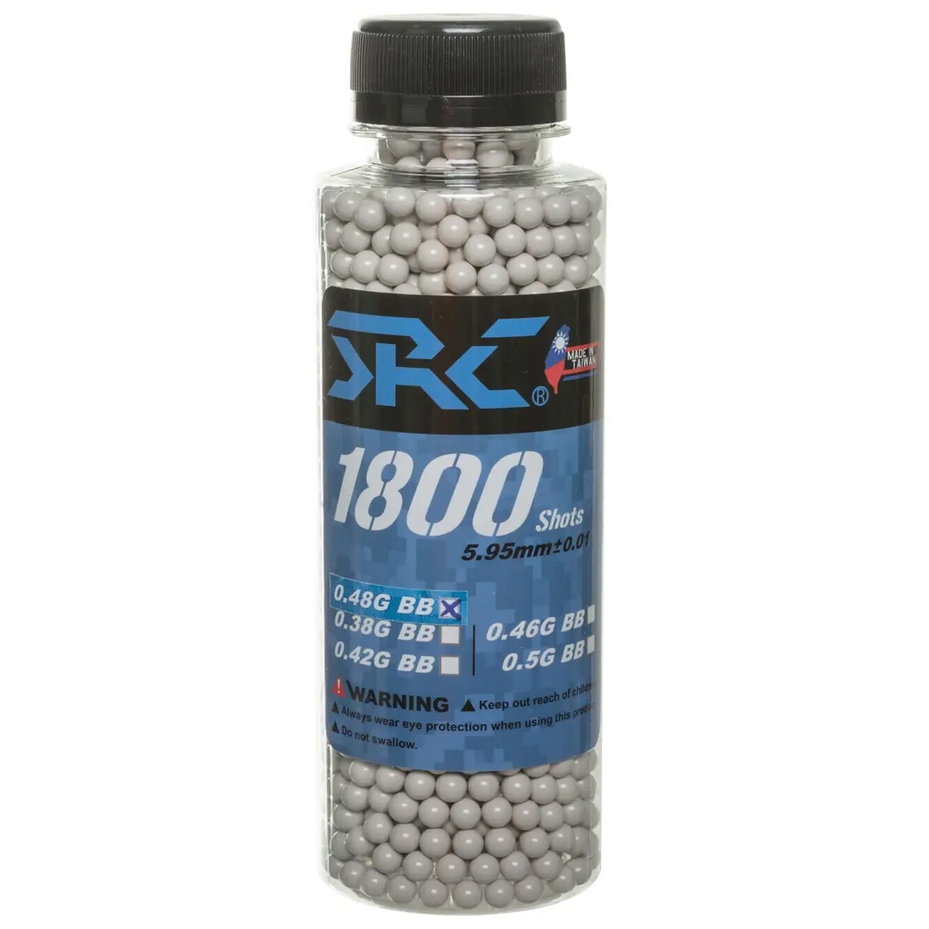 Kulki ASG SRC 0,48 g 1800 szt. - Białe