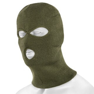 Kominiarka Mil-Tec z 3 otworami - Olive