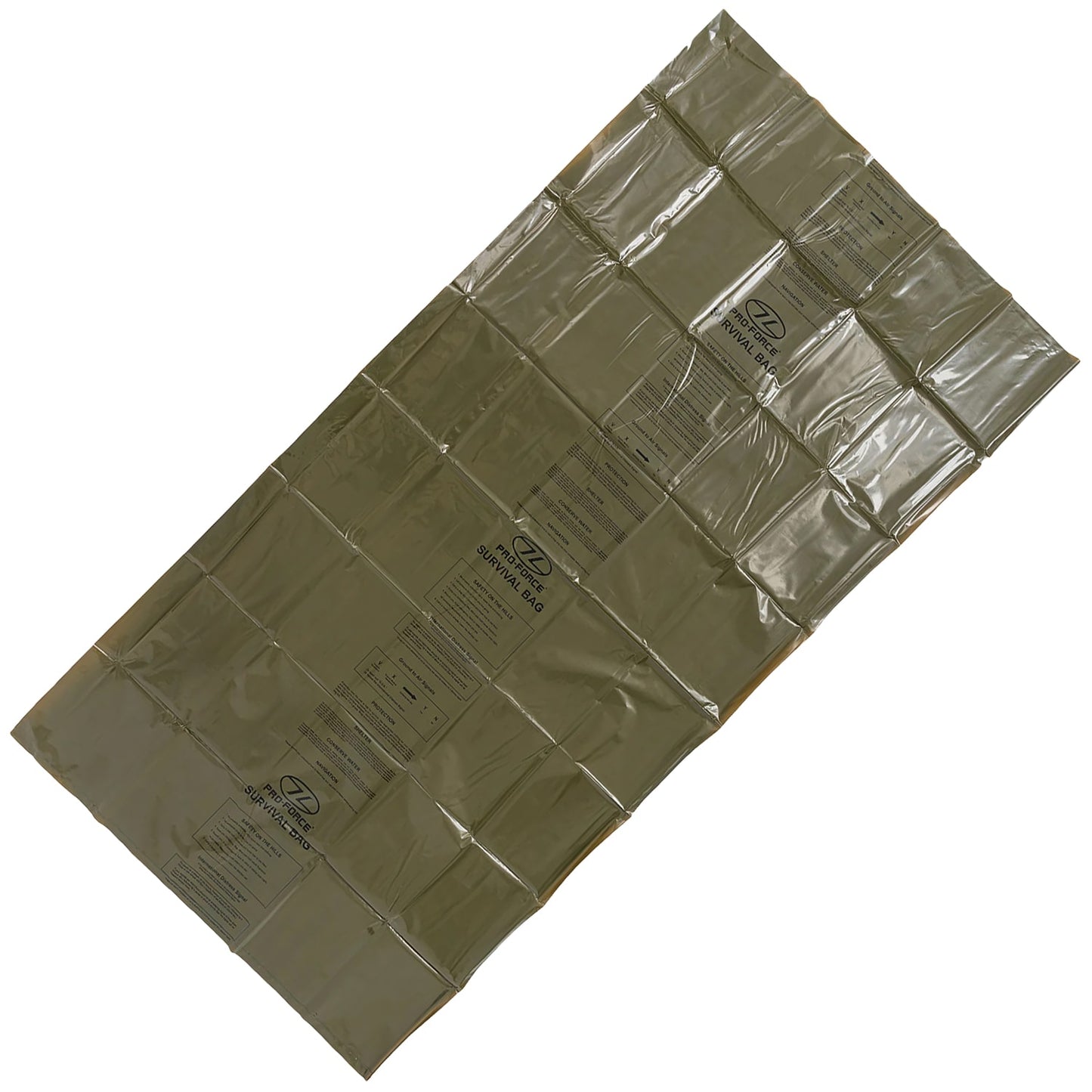 Śpiwór termiczny Highlander Emergency/Survival Bag - Olive