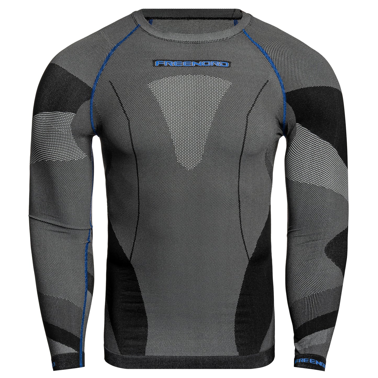 Koszulka termoaktywna FreeNord DryTech Long Sleeve - Black/Blue