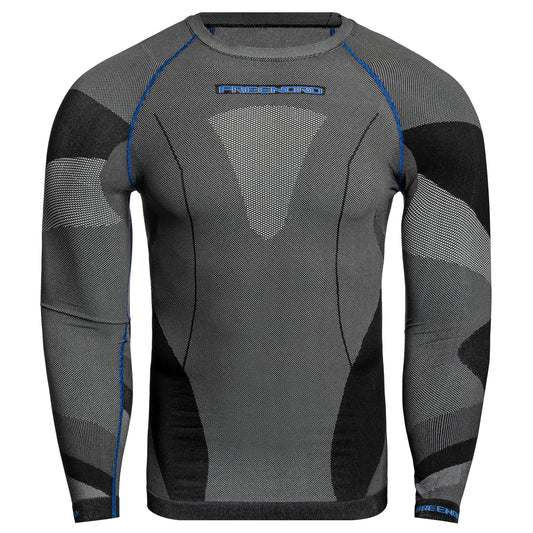 Koszulka termoaktywna FreeNord DryTech Long Sleeve - Black/Blue